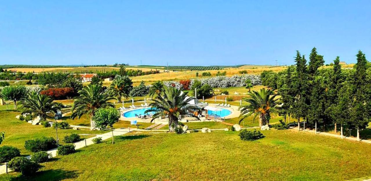 Olia Sea View Shared Pool Villa, Néa Fókaia Zewnętrze zdjęcie